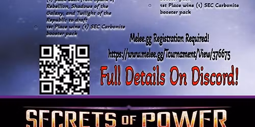 Secrets of Power Planetary Qualifier - Limited Format