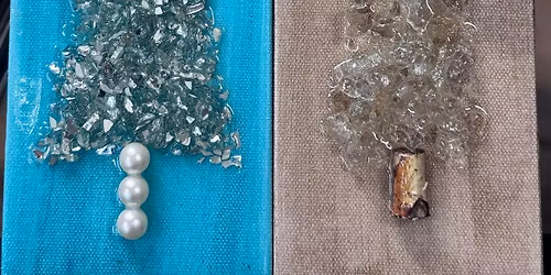 Crushed Glass Resin Tree Workshop