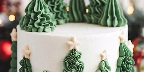 Christmas Tree Cake Decorating