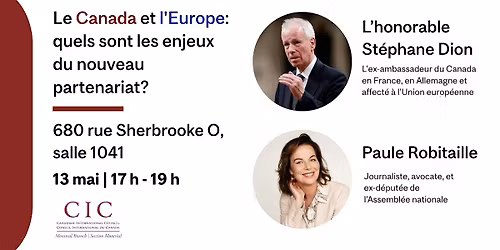 Le Canada et l'Europe: quels sont les enjeux du nouveau partenariat?
