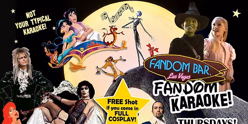 Fandom KARAOKE on Thursdays!