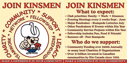 Kinsmen Club of Calgary: Open House Recruitment Event
