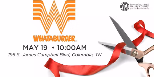***New Date***Ribbon Cutting for Whataburger