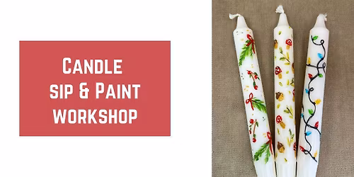 Candle Sip & Paint Workshop