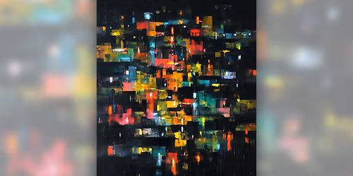 Abstract City Buildings - Paint Along (& NA Sip)