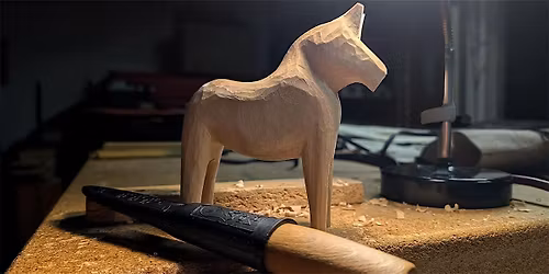 Dala Horse Carving Course - Tool Included!