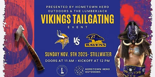 Tailgate for a Cause - Vikings vs. Ravens Tailgate
