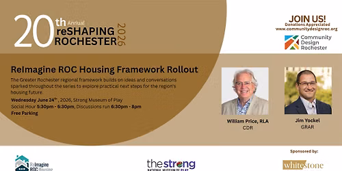 ReImagine ROC Housing Framework Rollout
