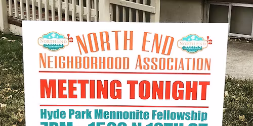 North End Neighborhood Association Monthly Meeting