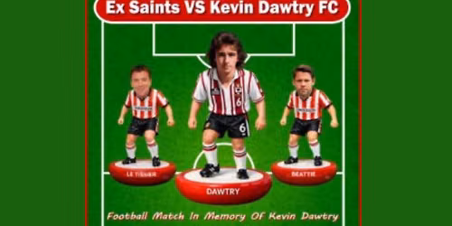 Ex Saints Vs Kevin Dawtry FC Football Match \u2013 raising funds for of Oakhaven Hospice