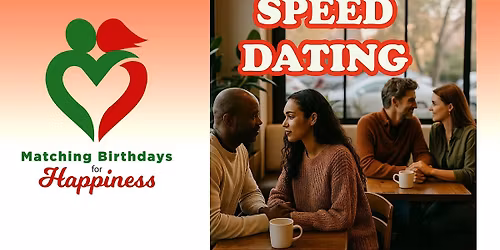 SPEED DATING for Connection & Inspiration 21-39yrs old (7 men & 7 ladies)