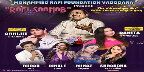 MRFV PRESNT - 'RAFISAAHAB-THE MIRACULOUS'