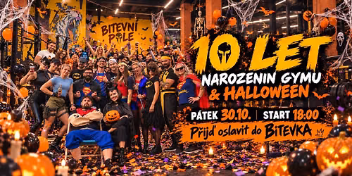 \ud83c\udf83 10 LET BITEVKA & HALLOWEEN \ud83c\udf83