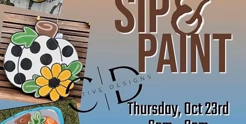 Sip & Paint (Thanksgiving) with Robin