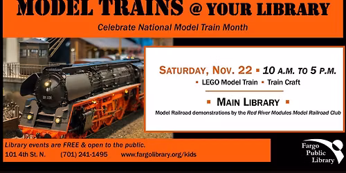 Train Day @ your Fargo Public Library