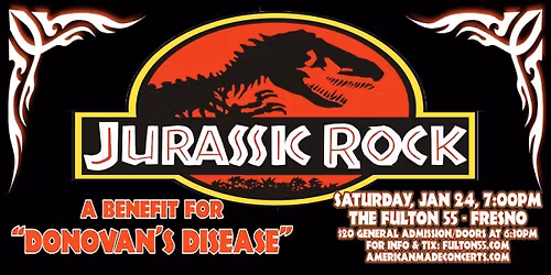 THE 19TH ANNUAL JURASSIC JAM TO BENEFIT THE FIGHT AGAINST DONOVAN\u2019S DISEASE