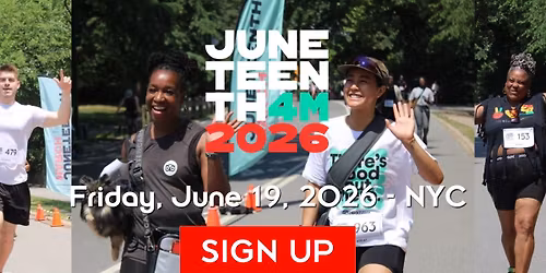 Juneteenth 4 Mile Run\/Walk\/Roll