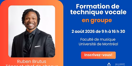 Formation de technique vocale