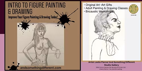 Dynamic Figure Painting & Drawing\/ 6 Sessions