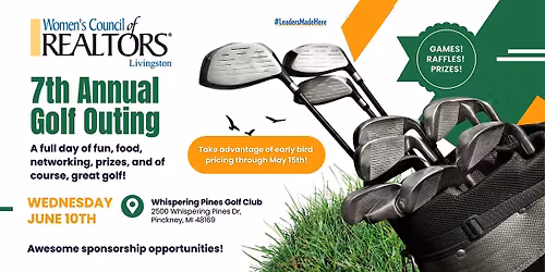 Women's Council of REALTORS\u00ae Livingston's  7th Annual Golf Outing