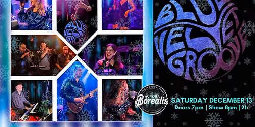 Blue Velvet Groove Funk-a-Licious Holiday Party!