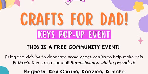 Craft making for Dad 