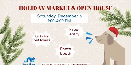 SVPP's Holiday Market at Pup Plaza