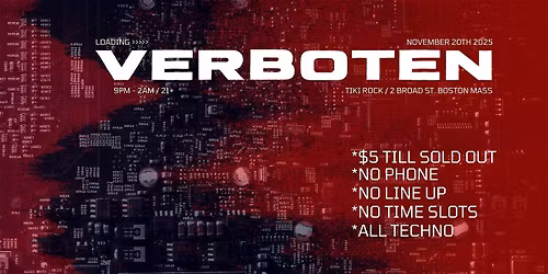 Verboten