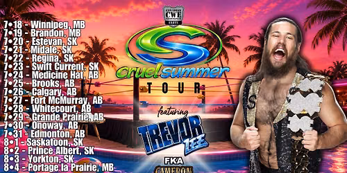 CWE Live In Winnipeg Ft WWE\/NXT\/TNA Wrestling Star Trevor Lee