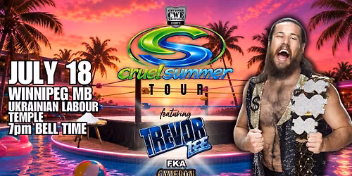 CWE Live In Winnipeg Ft WWE\/NXT\/TNA Wrestling Star Trevor Lee