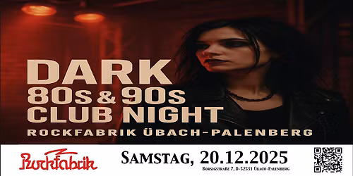 Dark 80s & 90s Club Night