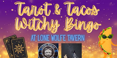 Tarot and Tacos Witchy Bingo