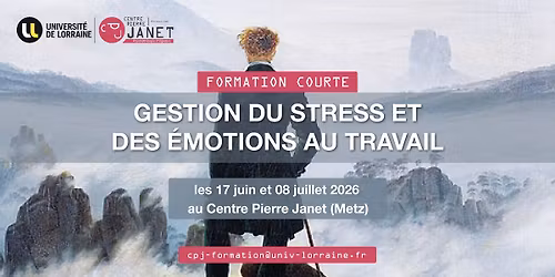 Formation Courte "Gestion du stress et des \u00e9motions au travail"