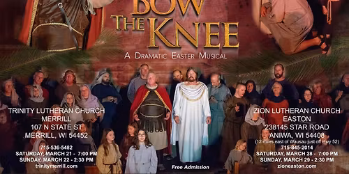 Bow The Knee - A Dramatic Easter Musical