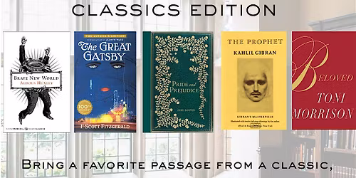 Wine & Passages Night: Classics Edition - Sun 6\/28 - 6PM