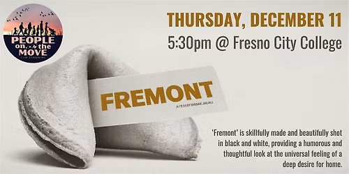 Community Screening of Fremont - a film by Babak Jalali