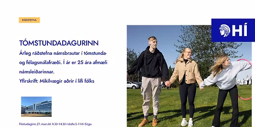 T\u00f3mstundadagurinn 2026: Mikilv\u00e6gir a\u00f0rir \u00ed l\u00edfi f\u00f3lks