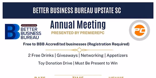 BBB Annual Event (Presented by PremierePC)