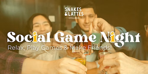 College Social Game Night - Play Board Games & Make Friends!