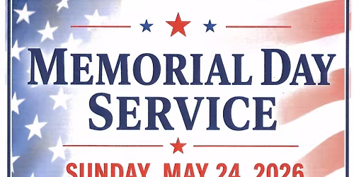 Memorial Day Service 