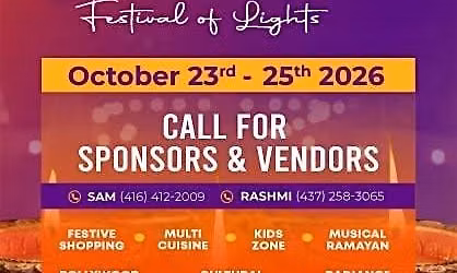 North York Diwali Fest - Festival Of Lights 2026