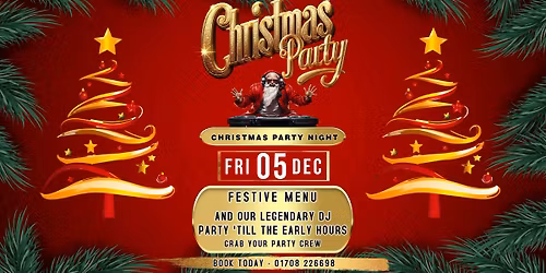 The Christmas DJ Party Night!