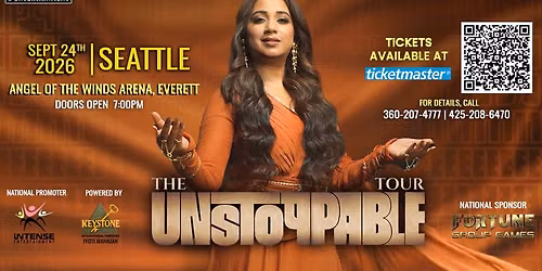 The Unstoppable Tour - Shreya Ghoshal Live Concert 2026