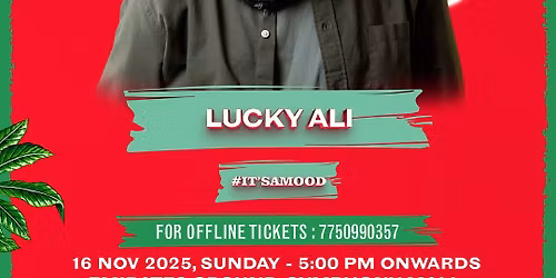 lucky ali Live music concert 