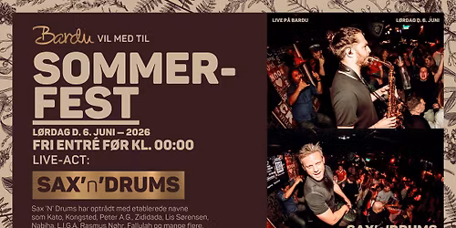 Sommerfest 2026 - Bardu Svendborg