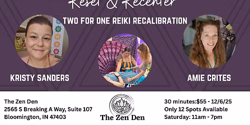 Reset & Recenter - Two for one Reiki Recalibration