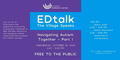 EDtalk: The Village Speaks | Navigating Autism Together - Part 1