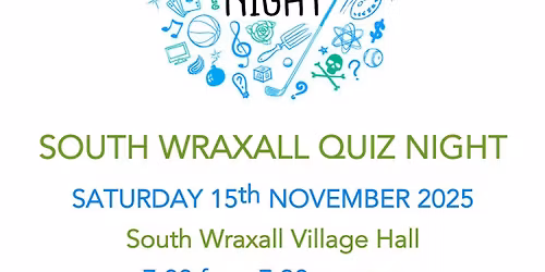 South Wraxall Village Hall Quiz 2025