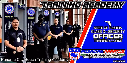 FL Class "D" - Security Officer Course 5-days (Panama City Beach, FL)