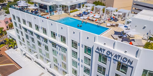 Rooftop Pool Party @ Art Ovation